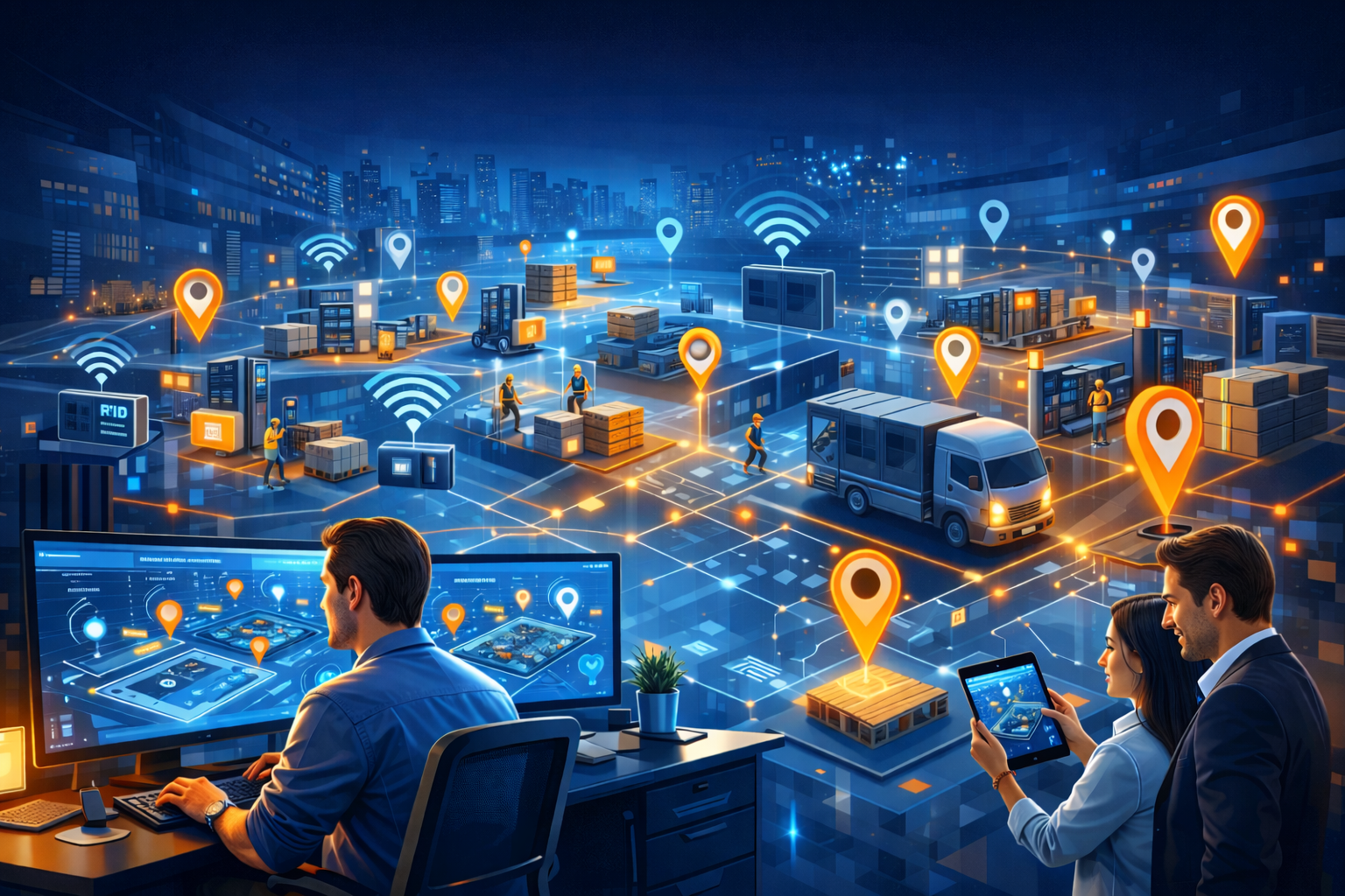 RFID and RTLS Real-Time Tracking